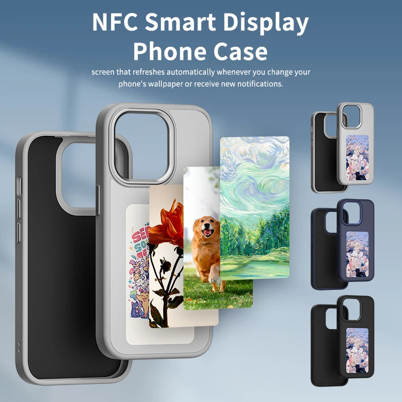 NFC iPhone case with changeable display ForevTech UAE