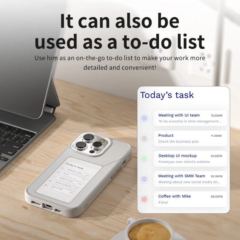 ForevTech Customizable NFC E-Ink Phone case