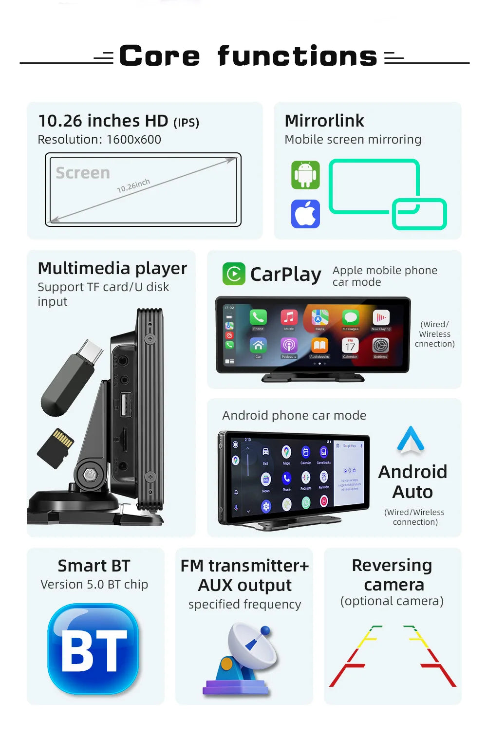 CarPlay Android Auto wireless connection setup ForevTech
