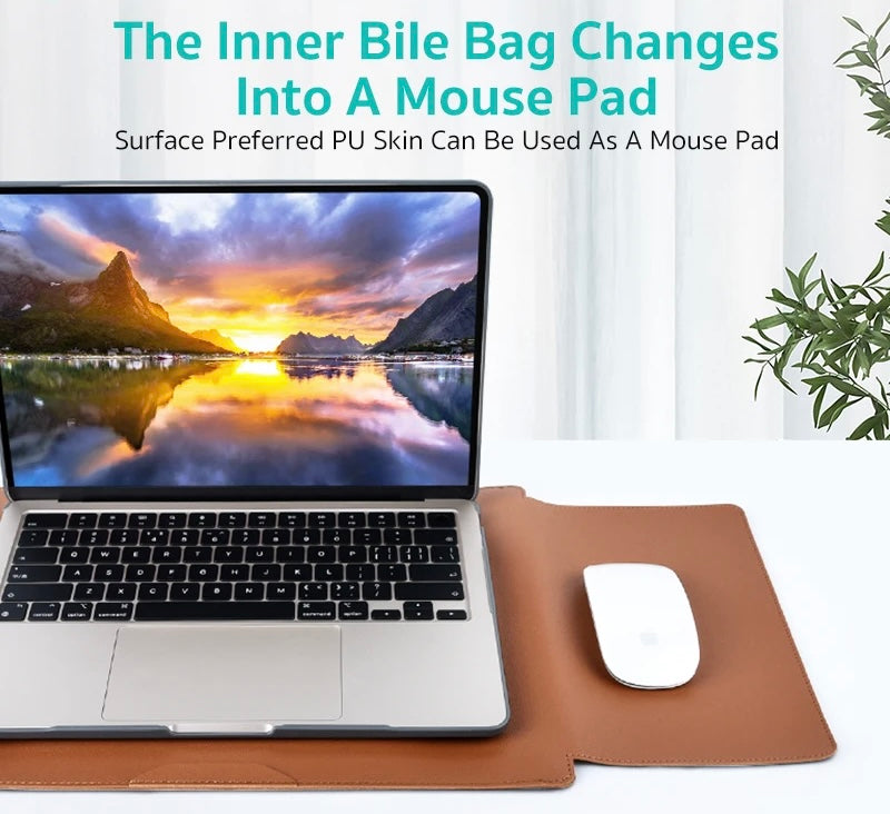 Laptop sleeve transforming into stand and mousepad ForevTech
